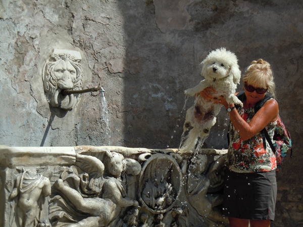 Jake's Baptism in Rome